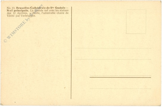 brüssel, kathedrale st. gudule