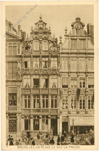 brüssel, grand place, maison des corporations