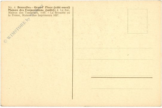 brüssel, grand place, maison des corporations
