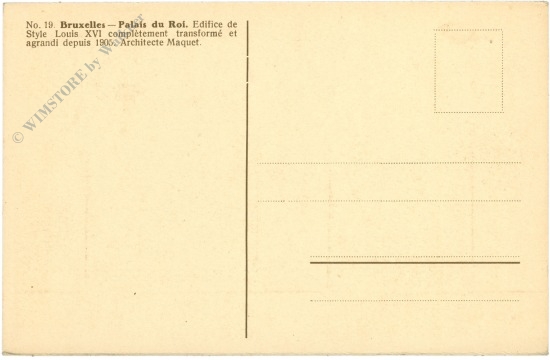 brüssel, palais du roi