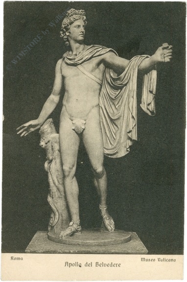 rom, vatikan museum, apollo del belvedere
