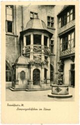 frankfurt am main, limpurgerhöfchen im römer