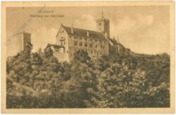 eisenach, wartburg von süd osten