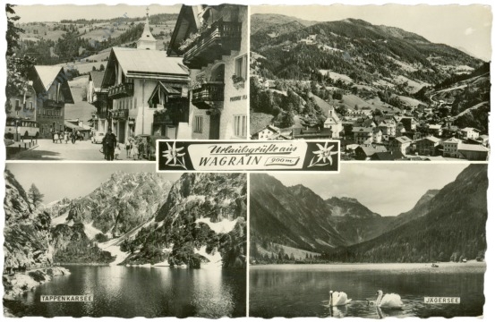 wagrain, multiansicht