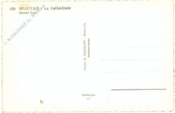 beauvais, kirche, südportal