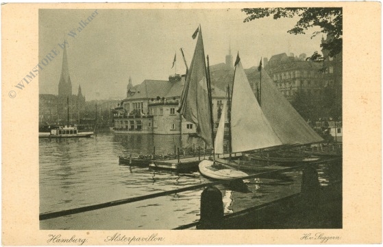 hamburg, alsterpavillon
