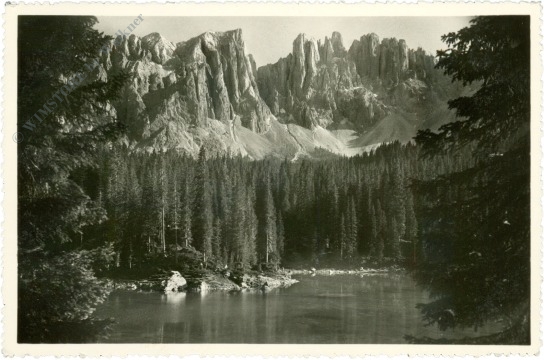 dolomiten, karersee