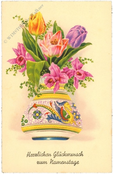 namenstag blumenvase
