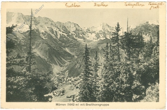 mürren, mit breithorngruppe