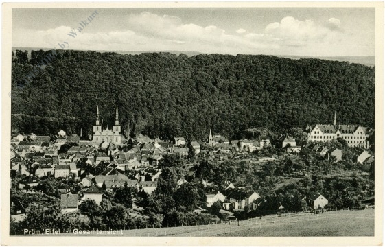 prüm/eifel, gesamtansicht prüm/eifel, gesamtansicht