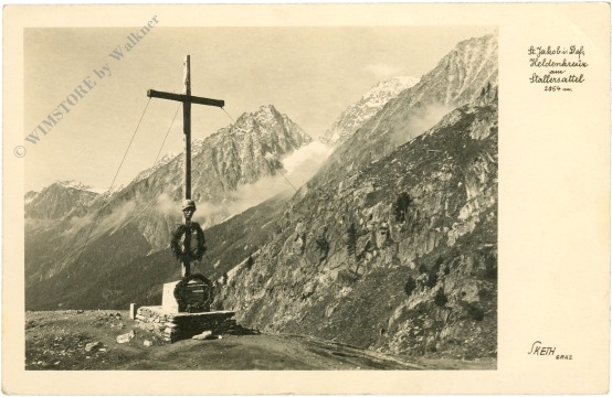 st. jakob im defereggental, heldenkreuz am stallersattel