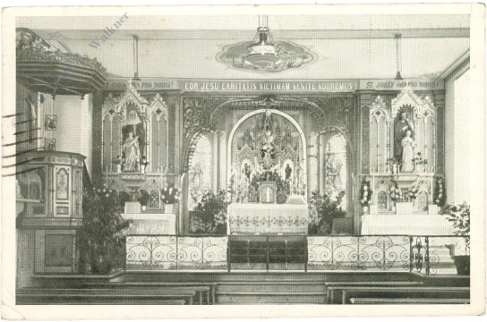 schuls, inneres der kath. kirche schuls, inneres der kath. kirche