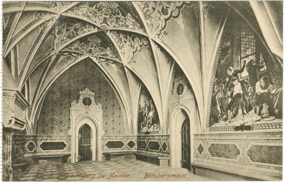 meissen, königl. albrechtsburg böttcherzimmer