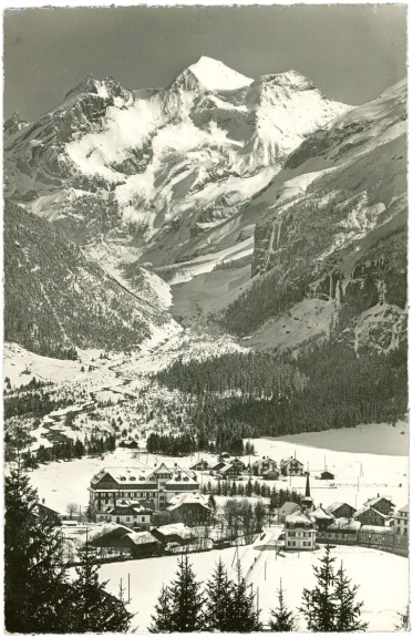 kandersteg, mit blümlisalp