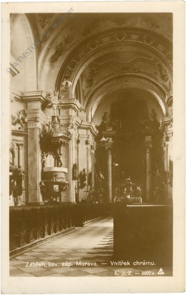 zabreh, inneres der kirche zabreh, inneres der kirche