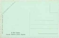 fanano, valbona wasserfall bei ospitale