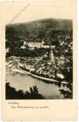heidelberg, vom philosophenweg aus gesehen
