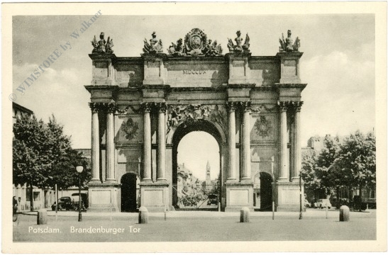 potsdam, brandenburger tor