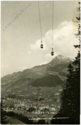 kitzbühel, seilbahn auf den hahnenkamm