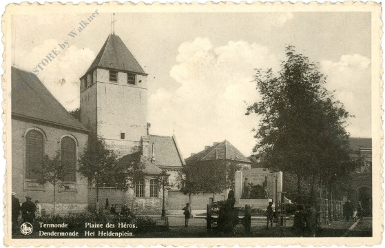 termonde, plaine des heros