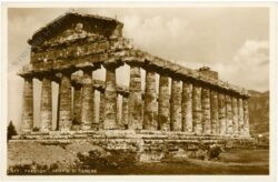 paestum, tempio di cerere
