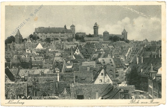 nürnberg, blick zur burg