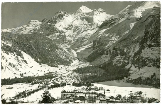 kandersteg, mit blümlisalp
