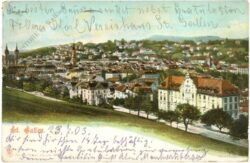 st. gallen, ortsansicht