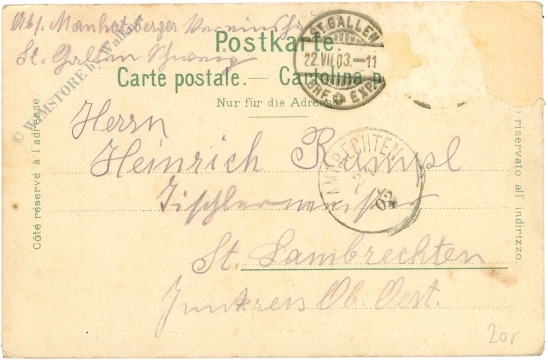 st. gallen, ortsansicht