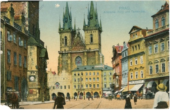 prag, altstädter ring und teinkirche