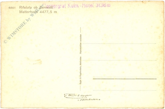 zermatt, rifelalp, matterhorn
