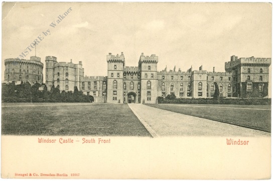 windsor, windsor castle south front
