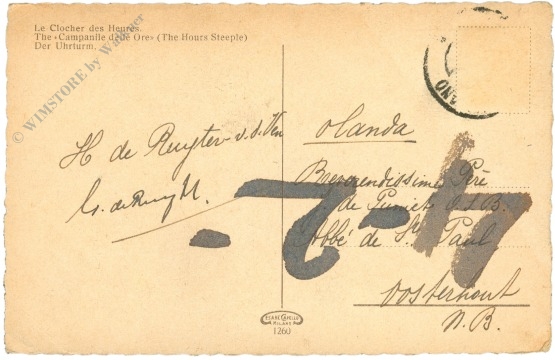 mailand, campanile delle ore