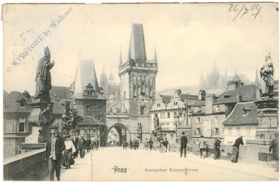 prag, kleinseitner brückentürme