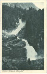 krimml, unterer krimmler wasserfall