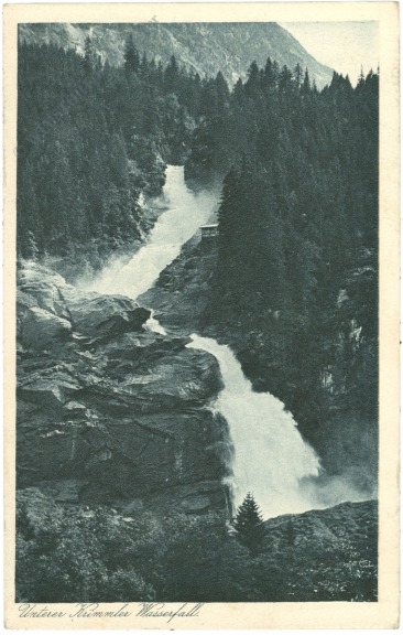 krimml, unterer krimmler wasserfall krimml, unterer krimmler wasserfall