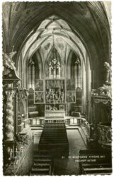 st. wolfgang, kirche mit pacher altar