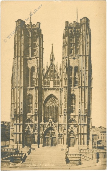 brüssel, kirche st. gudule