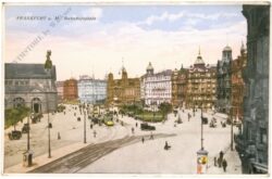 frankfurt am main, bahnhofsplatz