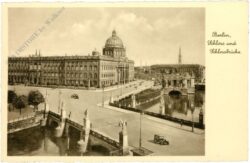 berlin, schloss und schlossbrücke