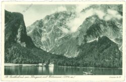 königsee, st. bartholomä mit watzmann
