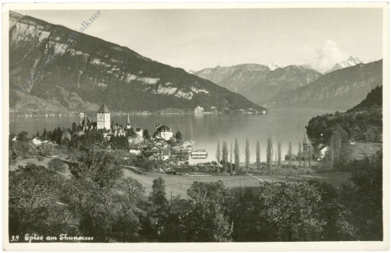 spiez, am thunersee
