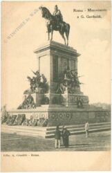 rom, garibaldi denkmal