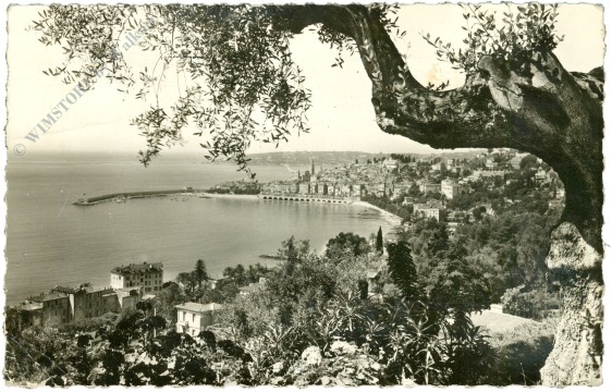menton, la cote d'azur, ansicht
