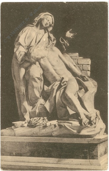 rom, basilica s. giovanni in laterano, la pieta