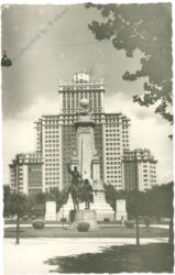 madrid, place de espagne