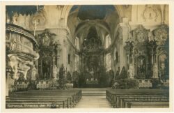 schwyz, inneres der kirche