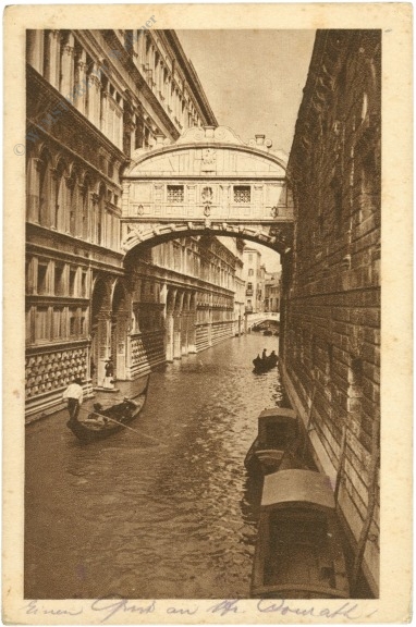 venedig, ponte del sospiri