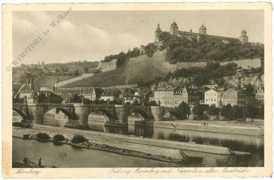 würzburg, festung marienberg mit käppele und alter mainbrücke würzburg, festung marienberg mit käppele und alter mainbrücke