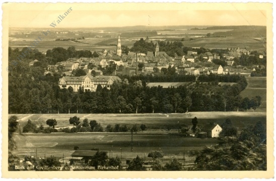 greiffenberg, blick auf greiffenberg und sanatorium birkenhof